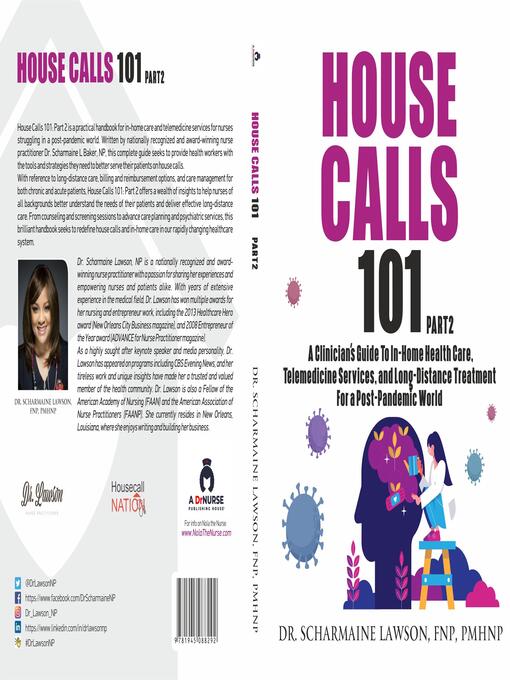 Title details for House Calls 101 by Dr. Scharmaine Lawson - Available
